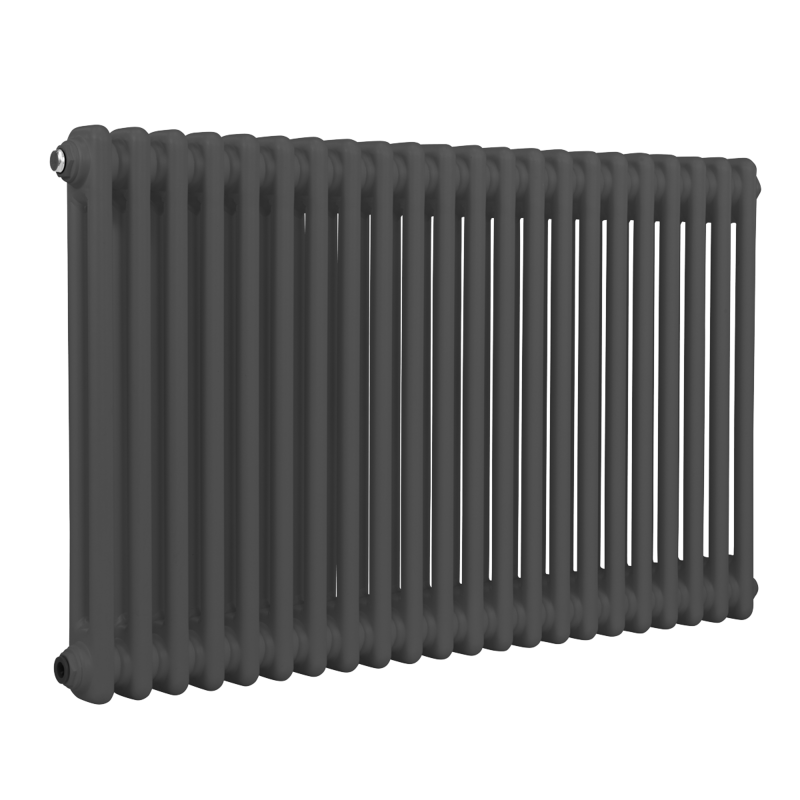 Sealey DH359 Baridi Horizontal Traditional 2 Column Radiator 600 x 1012mm Anthracite