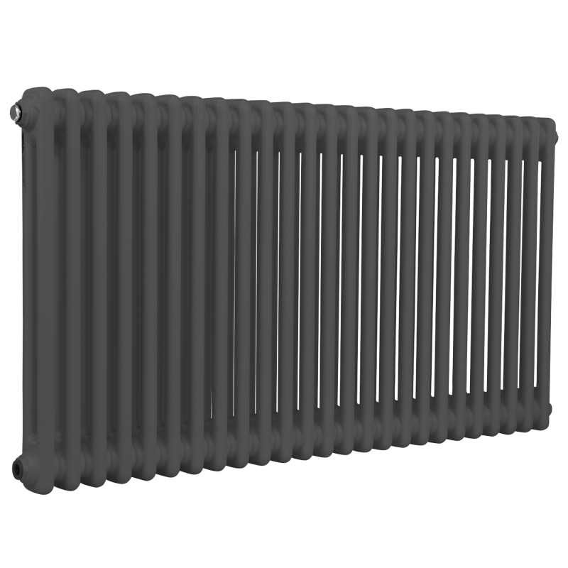 Sealey DH360 Baridi Horizontal Traditional 2 Column Radiator 600 x 1147mm Anthracite