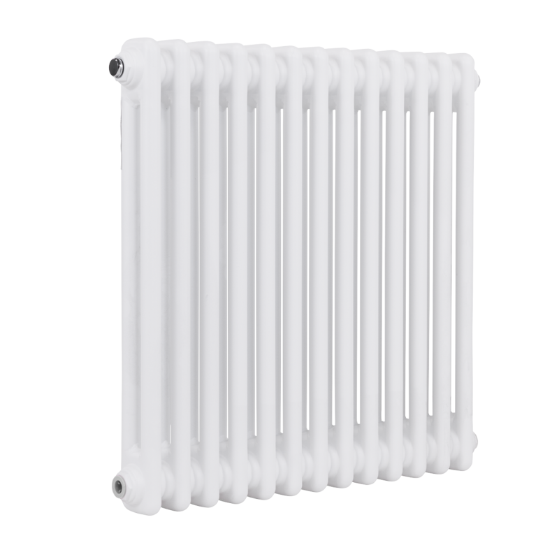 Sealey DH367 Baridi Horizontal Traditional 2 Column Radiator 600 x 607mm White