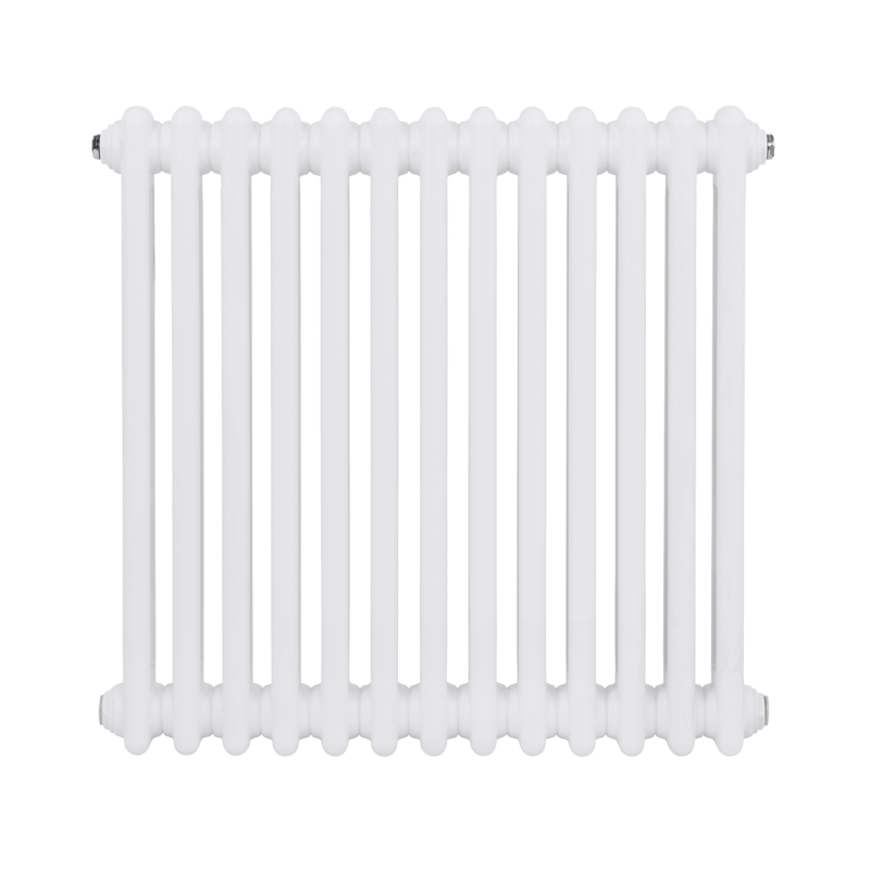 Sealey DH367 Baridi Horizontal Traditional 2 Column Radiator 600 x 607mm White