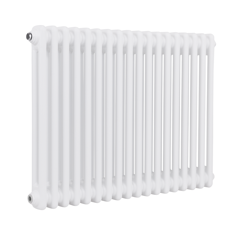 Sealey DH368 Baridi Horizontal Traditional 2 Column Radiator 600 x 832mm White