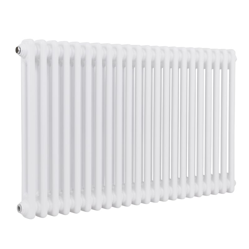 Sealey DH369 Baridi Horizontal Traditional 2 Column Radiator 600 x 1012mm White
