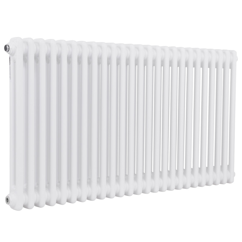Sealey DH370 Baridi Horizontal Traditional 2 Column Radiator 600 x 1147mm White