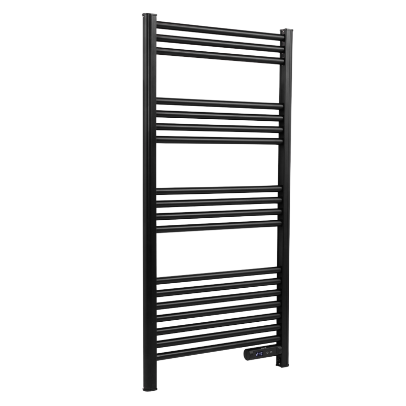 Sealey DH371 Baridi Electric Heated Towel Rail 1085 x 535mm with LED Display  Black