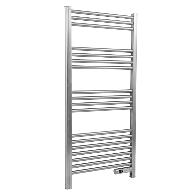 Sealey DH372 Baridi Electric Heated Towel Rail 1085 x 535mm with LED Display  Silver