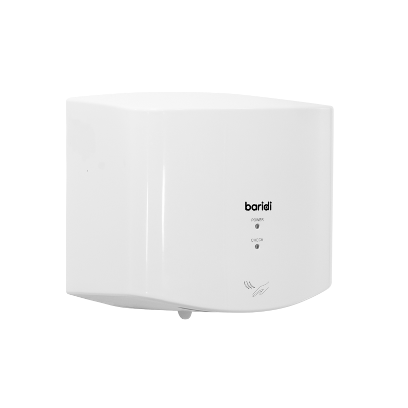 Sealey DH378 Baridi High Speed Hand Dryer with Auto Sensor 1400-1650W - White