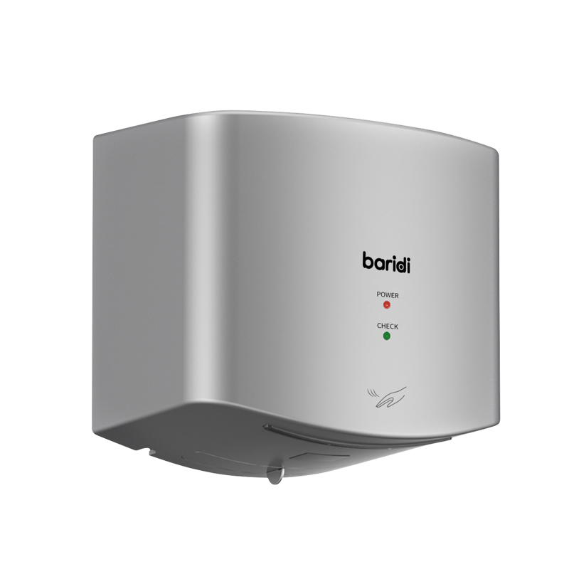 Sealey DH379 Baridi High Speed Hand Dryer with Auto-Sensor 1400-1650W - Silver