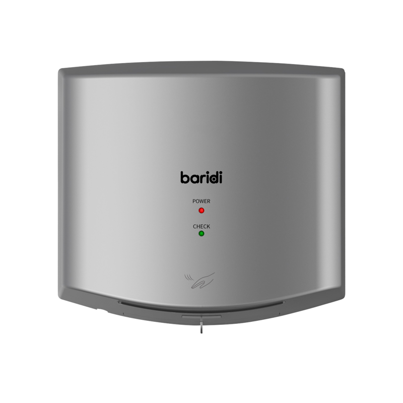 Sealey DH379 Baridi High Speed Hand Dryer with Auto-Sensor 1400-1650W - Silver