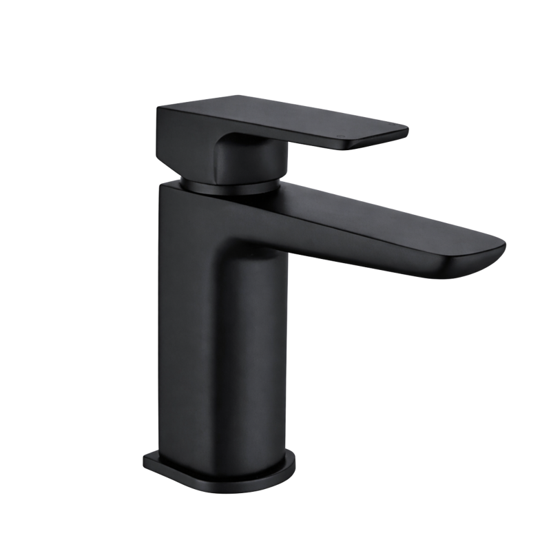 Sealey DH393 Baridi Basin Mixer Tap with Clicker Waste - Matt Black