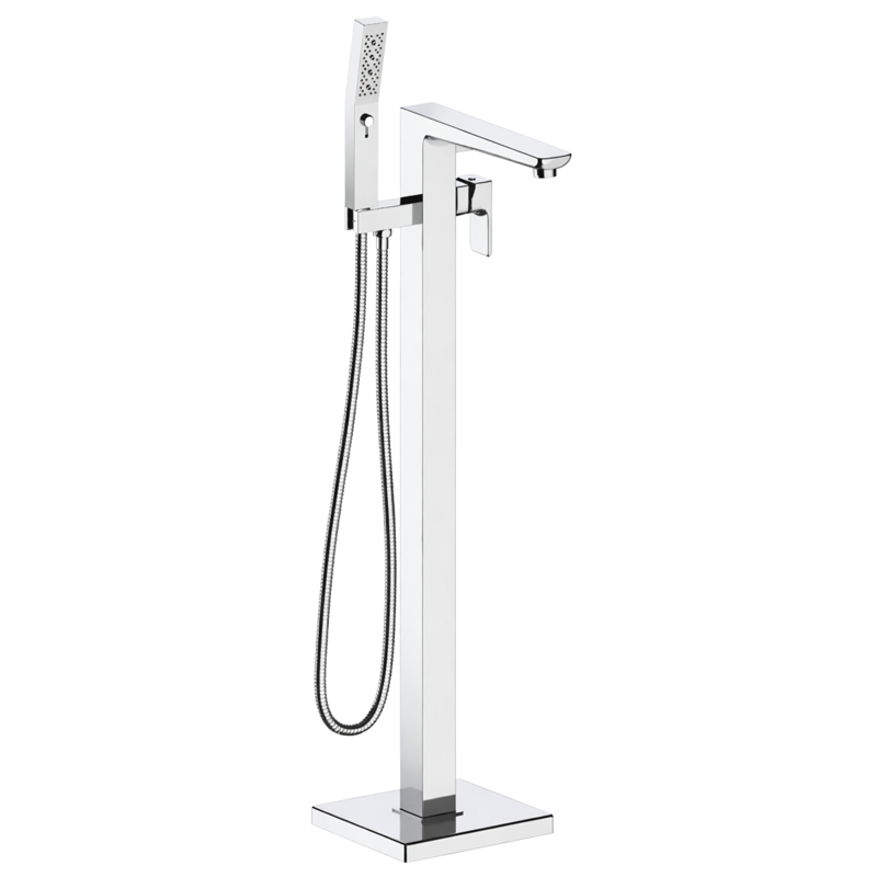 Sealey DH400 Baridi Freestanding Bath Mixer Tap with Shower - Chrome