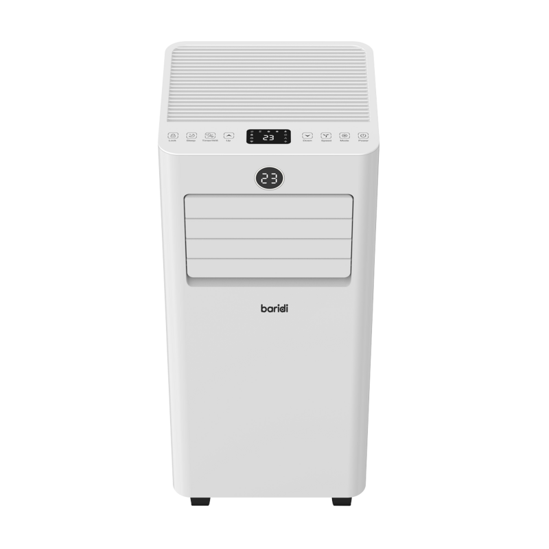 Sealey DH413 Baridi 5-in-1 Portable Air Conditioner/Dehumidifier/Air Cooler with Window Sealing Kit 7,000Btu/hr - White