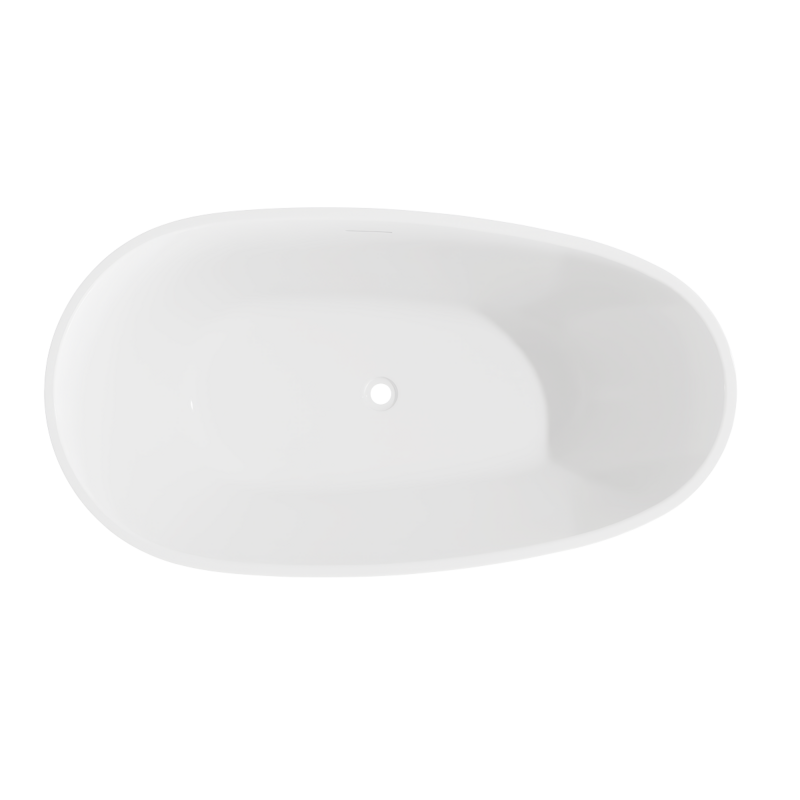 Sealey DH415 Baridi Double-Ended Slim Rim Bath with Overflow System 140cm  Gloss White