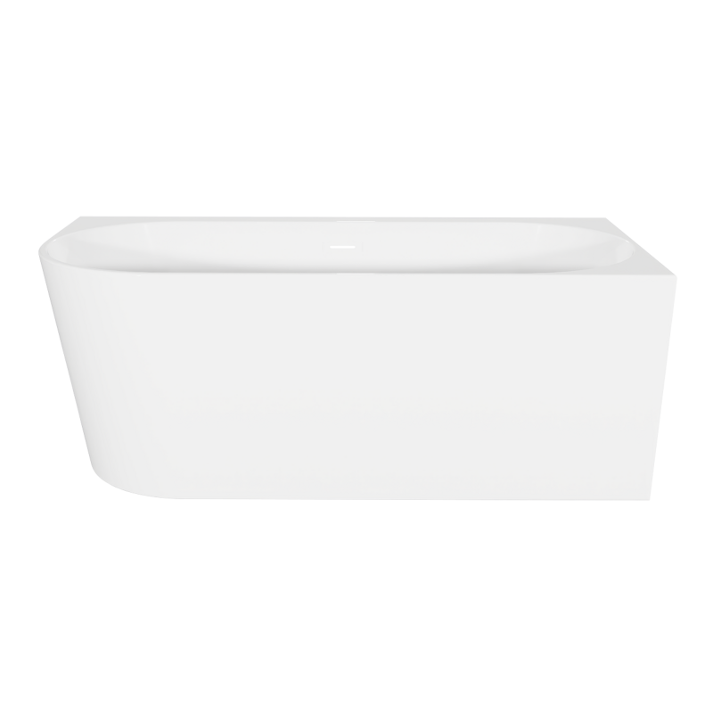 Sealey DH428 Baridi Right-Hand Corner Slim Rim Bath with Overflow System 170cm Gloss White