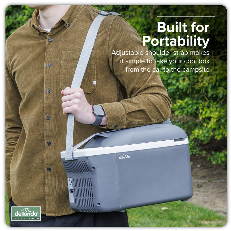 Sealey DL166 Dellonda 8L Portable Cool Box 12V