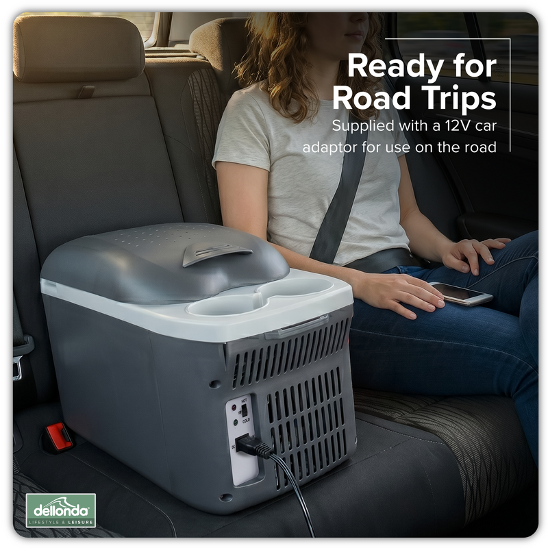 Sealey DL166 Dellonda 8L Portable Cool Box 12V
