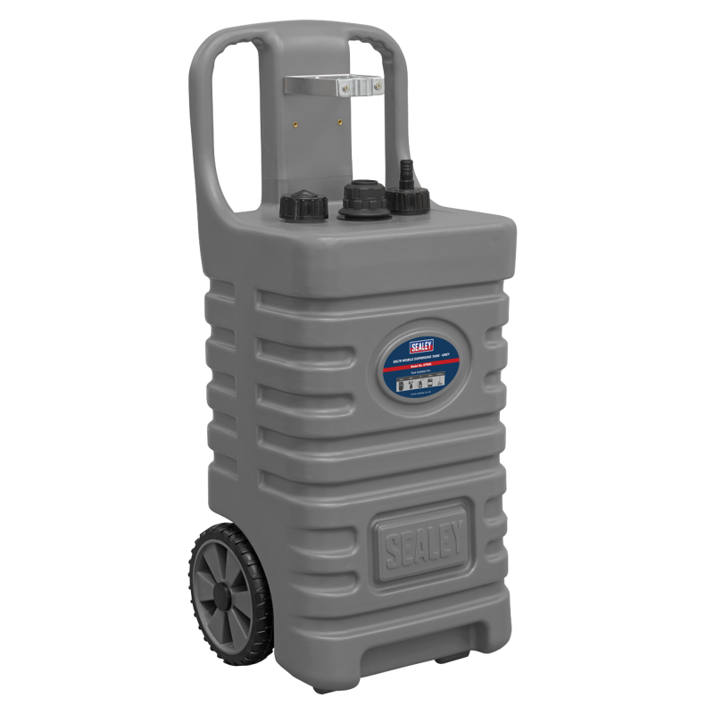 Sealey DT55G Mobile Dispensing Tank - Grey 55ltr
