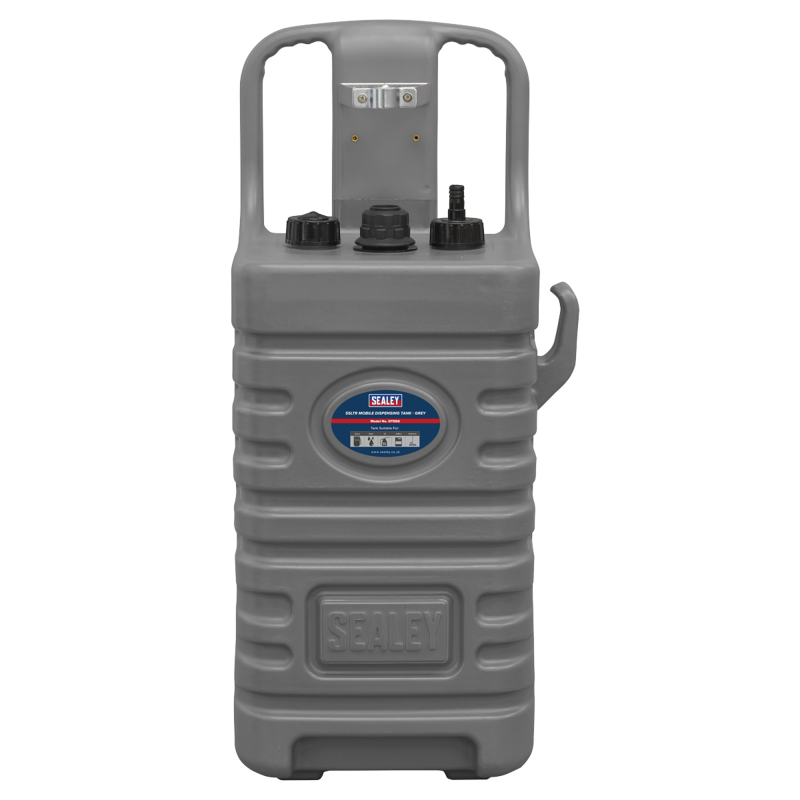 Sealey DT55G Mobile Dispensing Tank - Grey 55ltr