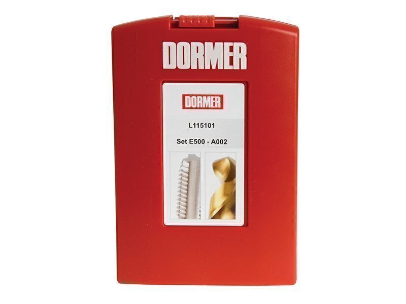 Dormer A002 Drills E500 HSS MC Tap Set