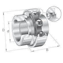 E40KLL 40mm Bore INA Bearing Insert
