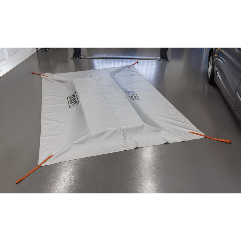 Sealey EV500S Silicone-Coated Lithium Battery Fire Safety Blanket 3 x 4m