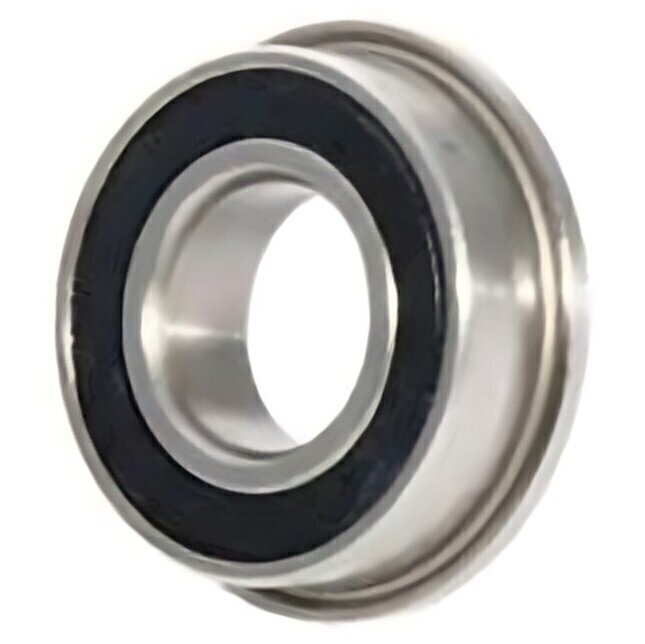 F61702-2RS Budget Sealed Flanged Thin Section Ball Bearing 15mm x 21mm x 4mm