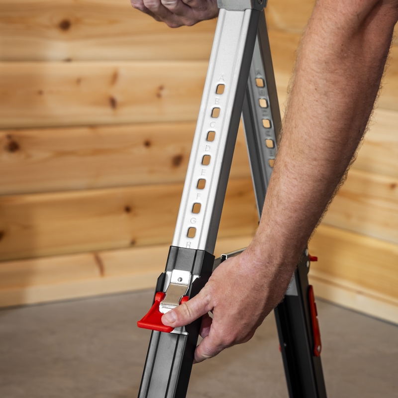 Sealey FDT52 Adjustable Sawhorse Set 2pc