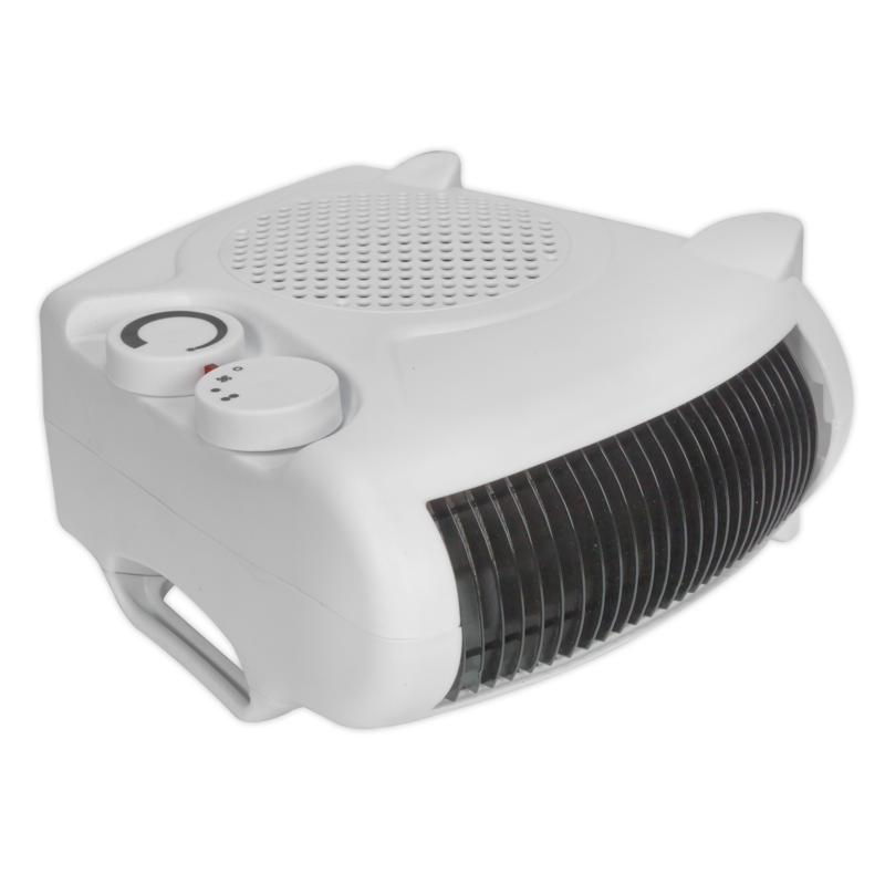Sealey FH2010 Fan Heater 2000W/230V 2 Heat Settings  Thermostat