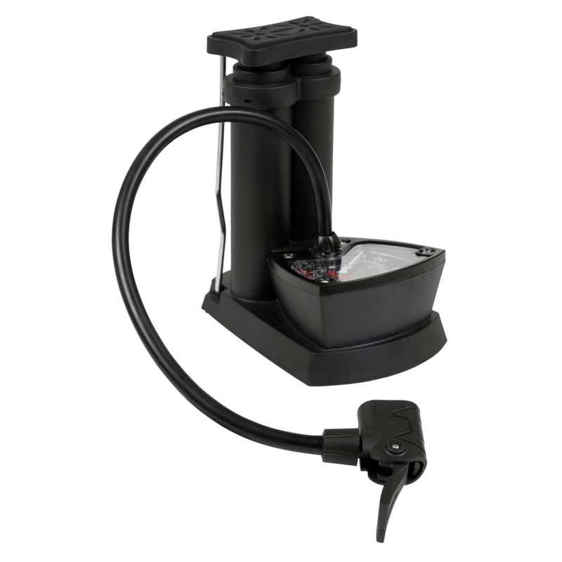Sealey FP7 Mini Twin Barrel Bicycle Foot Pump