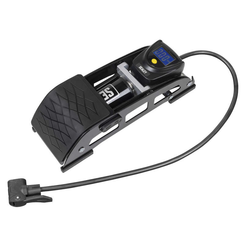 Sealey FP8D Single Barrel Digital Foot Pump