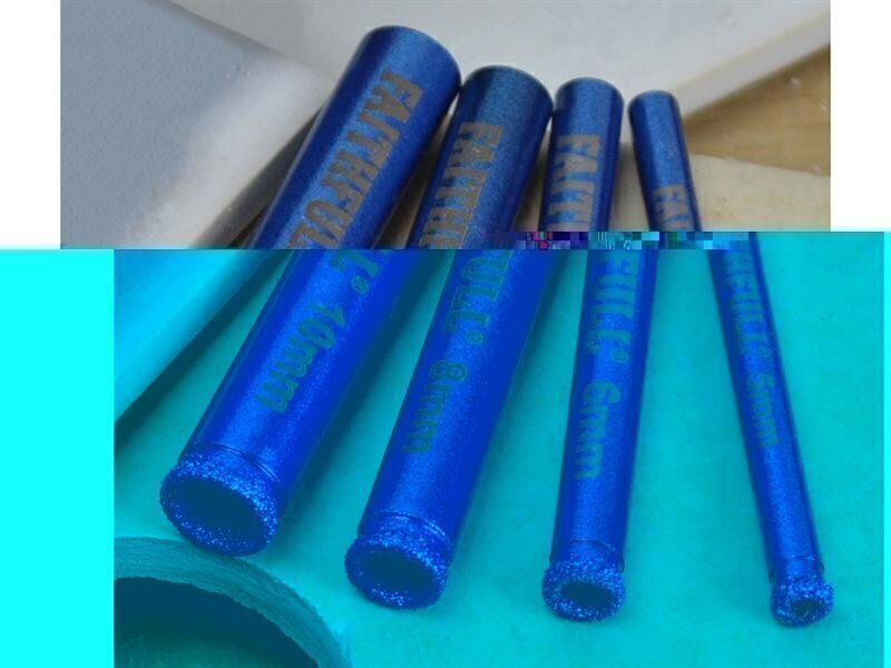 Faithfull Diamond Ceramic Mini Holesaw Set, 4 Piece