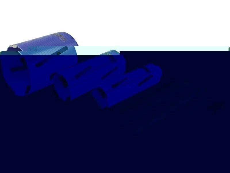 Faithfull Diamond Core Drill Kit  Case Set of 7