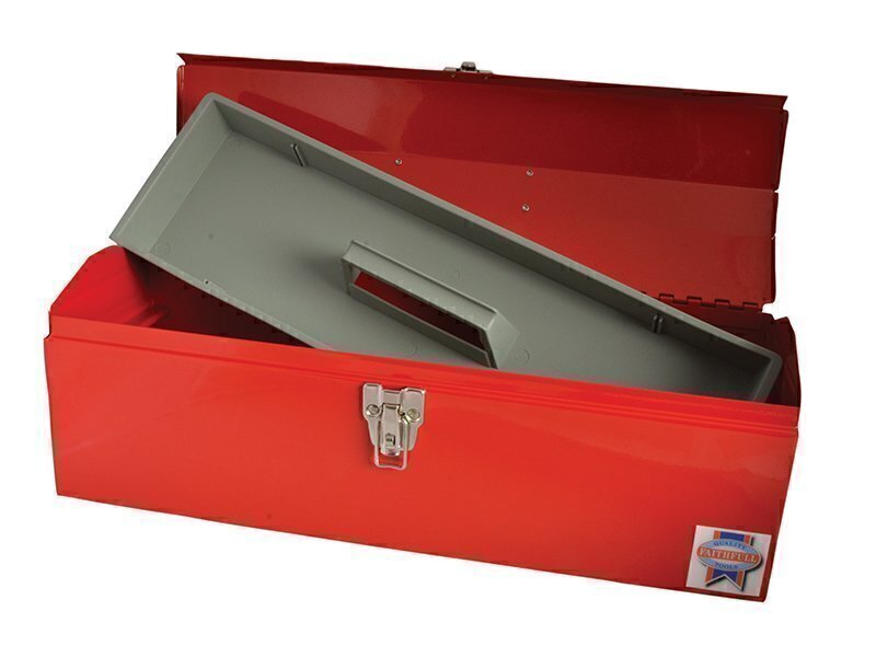 Faithfull Metal Barn Toolbox Tote Tray 48cm (19in)