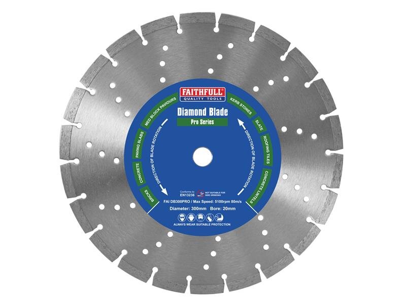 Faithfull Professional Diamond Blade 125 x 22mm