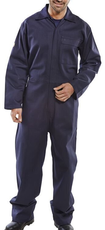 Fire Retardant Boilersuit Navy Blue 54