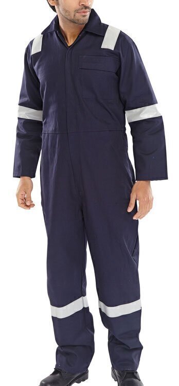 Fire Retardant Nordic Design Boilersuit Navy Blue 40