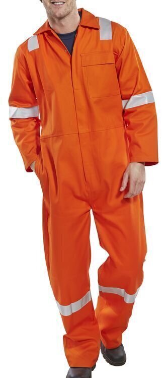 Fire Retardant Nordic Design Boilersuit Orange 54