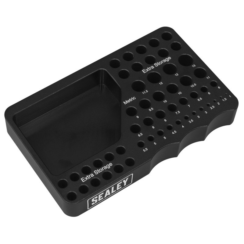 Sealey GDH79 Heavy-Duty 52 Hole Drill Bit Stand