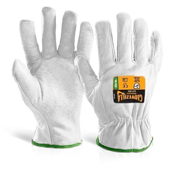 Glovezilla Cut Resistant Drivers Glove White XXL (1 Pair)