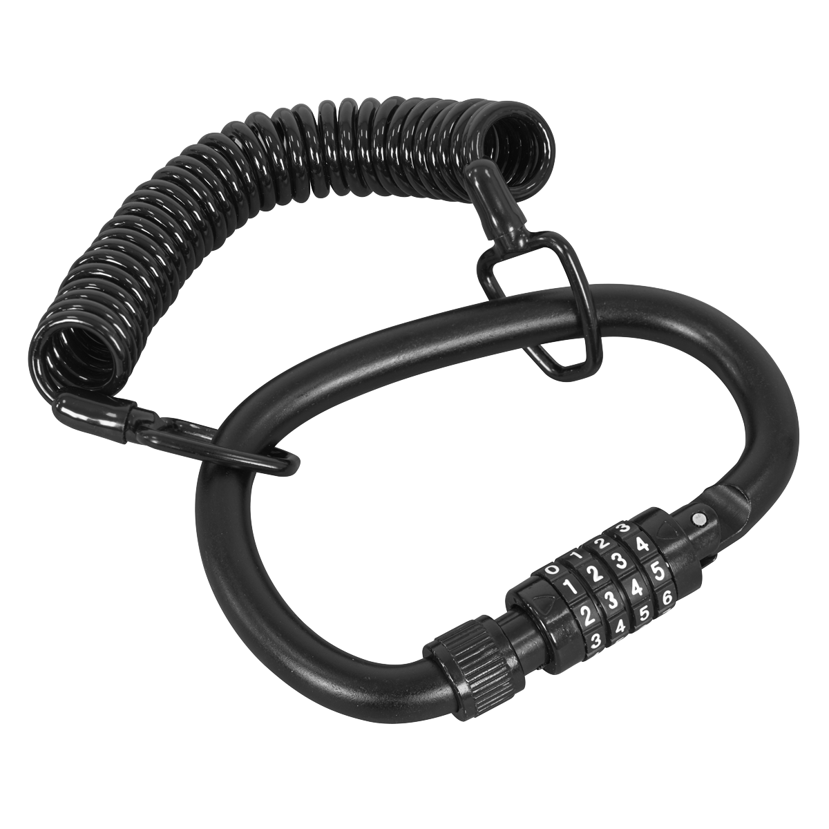 Sealey HGL02 Helmet/Gear Lock with Cable