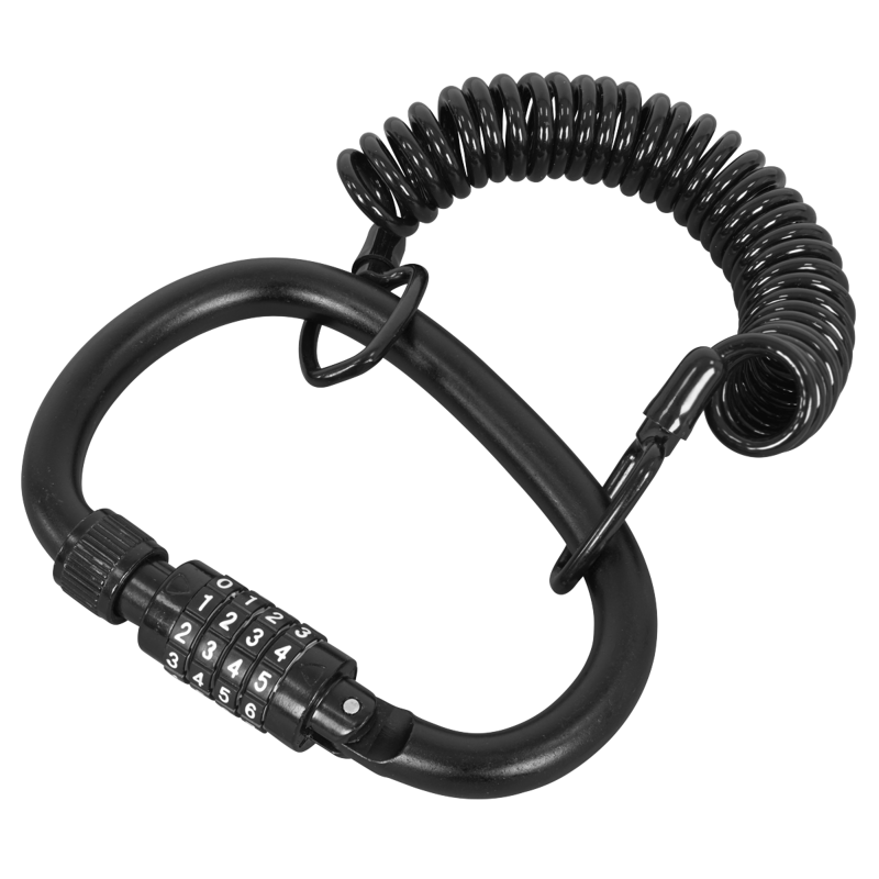 Sealey HGL02 Helmet/Gear Lock with Cable