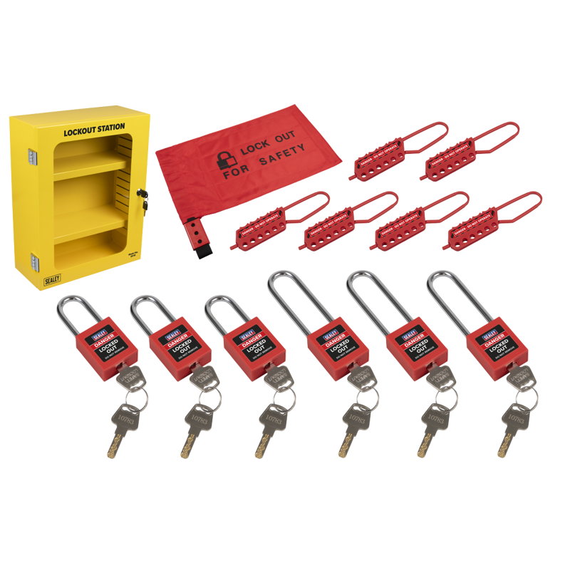 Sealey HVCOM14 Safety Lockout Kit