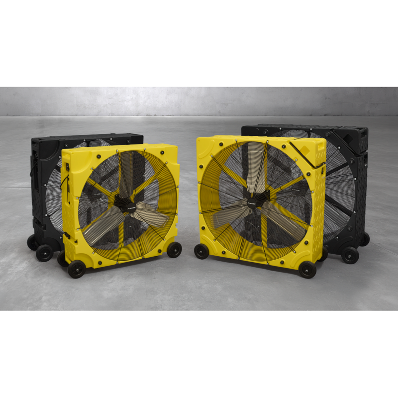 Sealey HVD36PM Premier 36 Industrial High Velocity Rotomould Drum Fan 3-Speed 230V