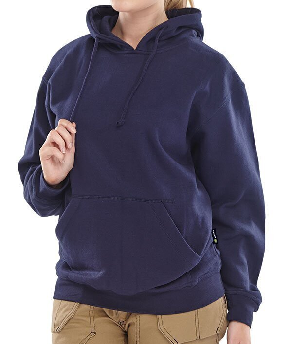 Hooded Sweatshirt Navy Blue XXL