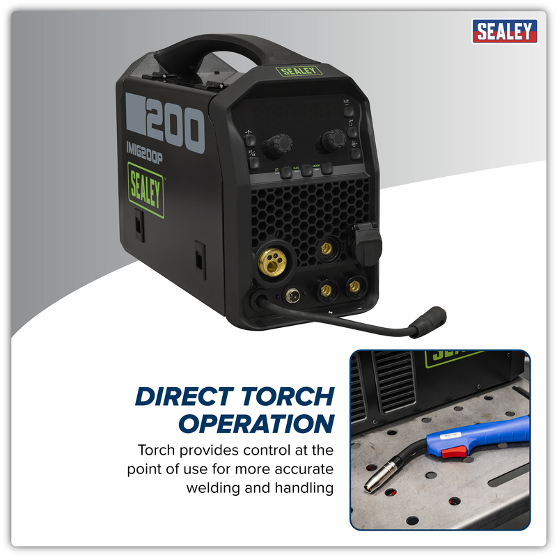 Sealey IMIG200P Multi-Process Inverter Welder 200A  Plasma Cutter 40A