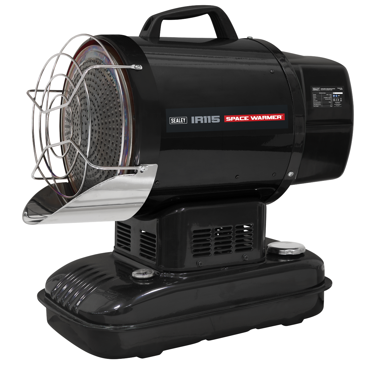Sealey IR115 Infrared Space Warmer Kerosene/D...