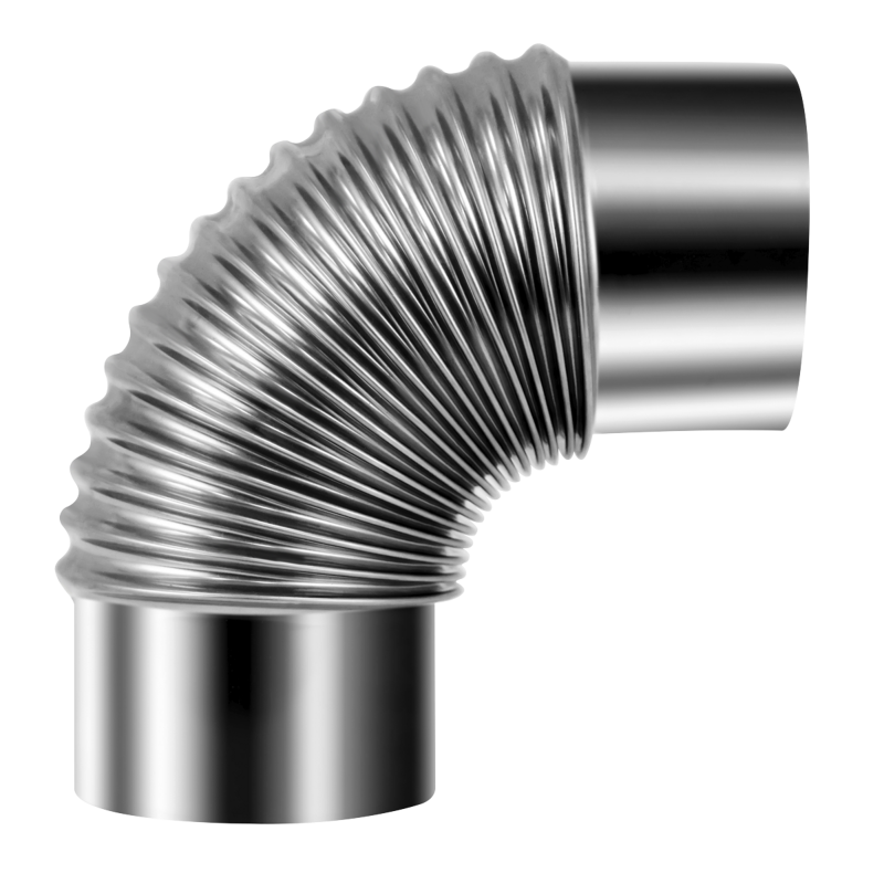 Sealey IREX3 Stainless Steel Exhaust/Flue 90 Bend for IR13/IR16 100mm
