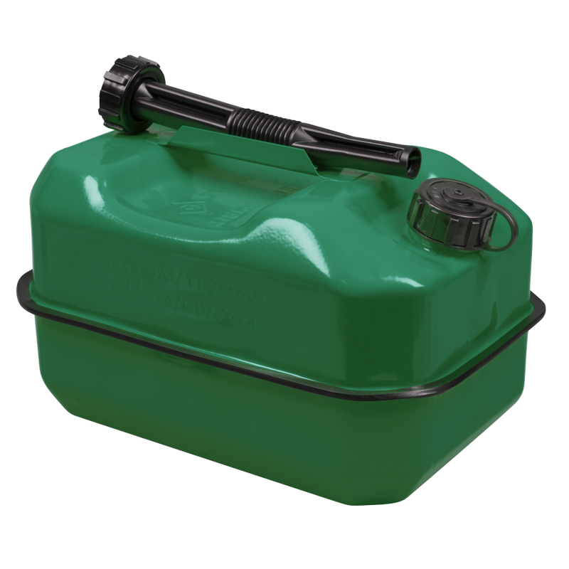 Sealey JC10RG Jerry Can 10L - Green