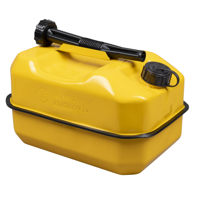 Sealey JC10RY Explosive-Safe Jerry Can 10L - Yellow