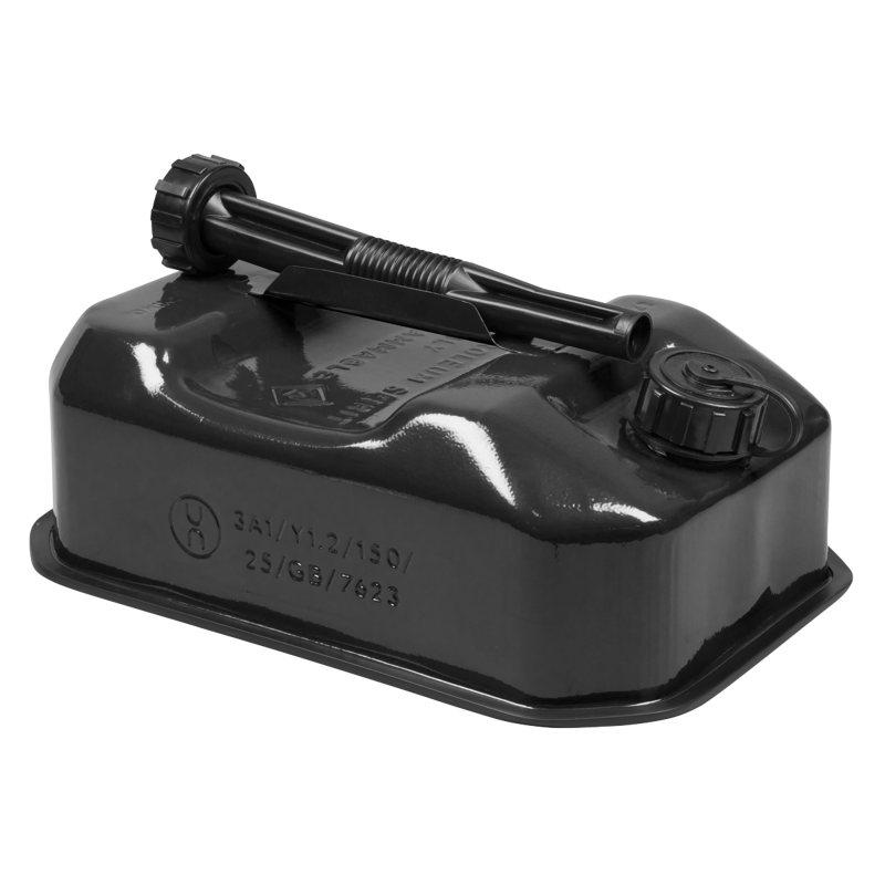 Sealey JC5RB Jerry Can 5L - Black