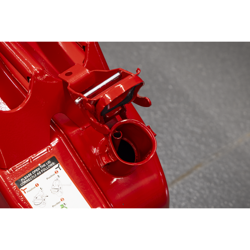 Sealey JCY20R Jerry Can 20L - Red